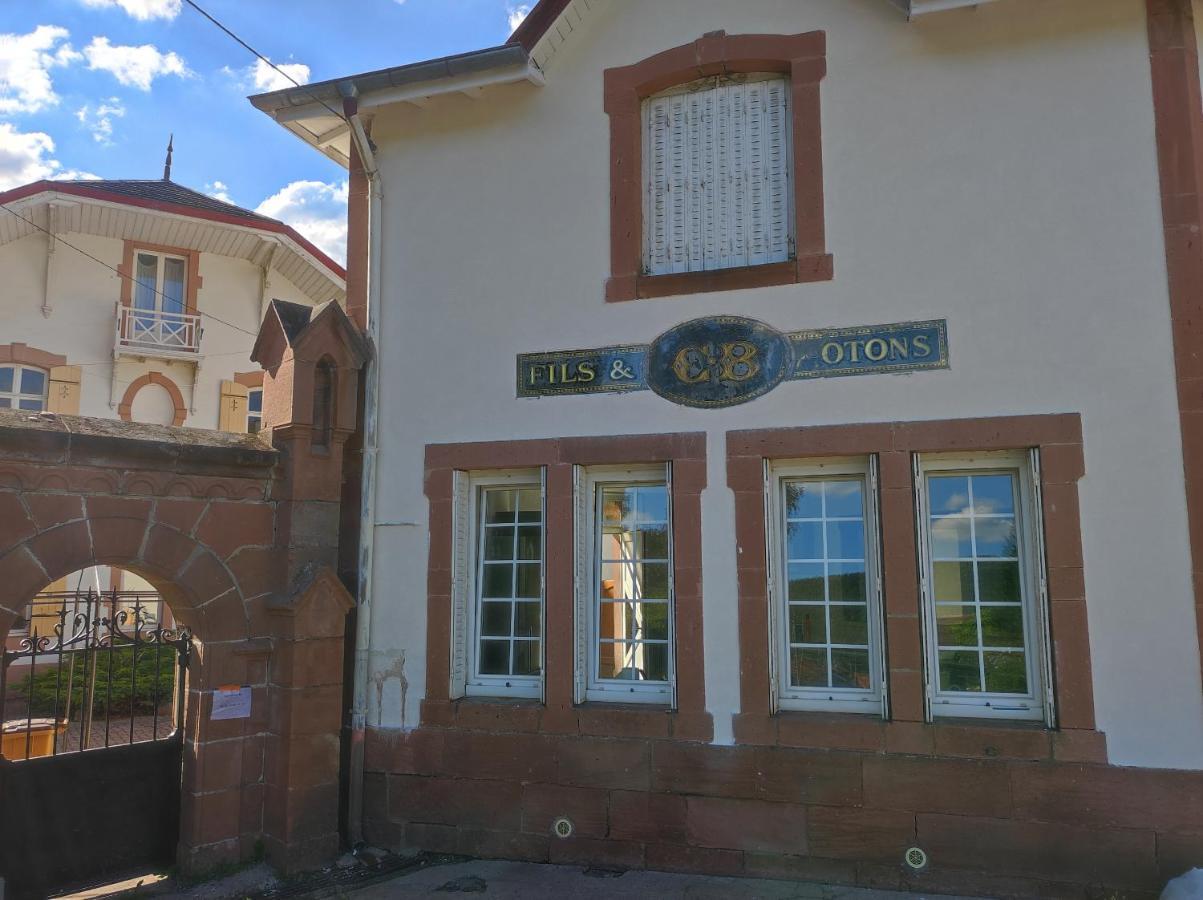 Gite "Fils Et Cotons" Piscine Interieure Chauffee A L'Annee Et Sauna Prive Celles-sur-Plaine Luaran gambar